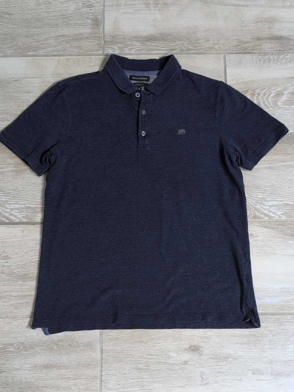 Banana Republic Standard Fit Polo Shirt | Navy Blue Polo Shirt